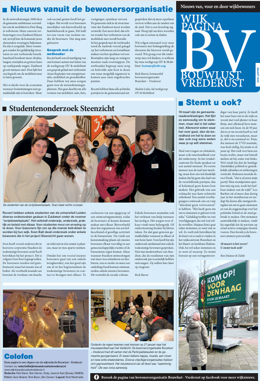 Lees hier de Wijkpagina Bouwlust Vrederust Maart 2026