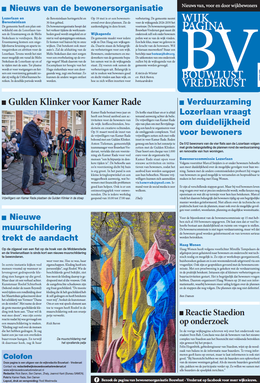 Lees Hier de wijkpagina Bouwlust Vrederust mei 2026